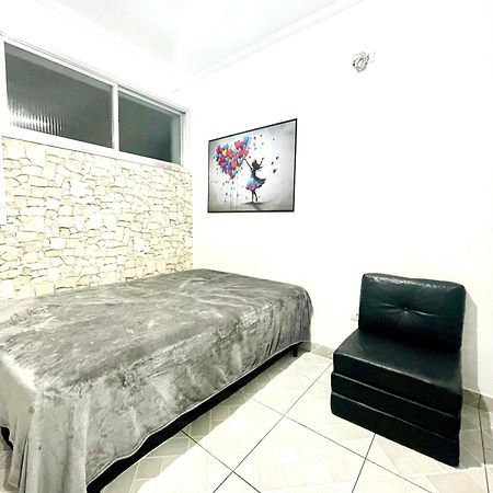 Apartamento Kitinete Frente Ao Mar 1315 São Vicente Exterior foto